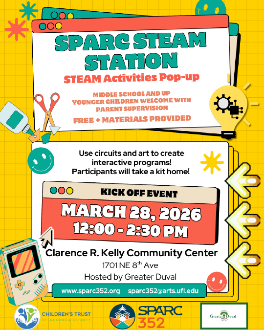 Decorative event flyer